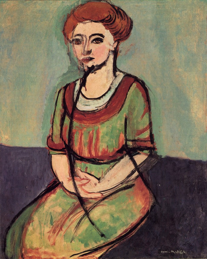 This image has an empty alt attribute; its file name is olga-meerson-by-henri-matisse.jpg
